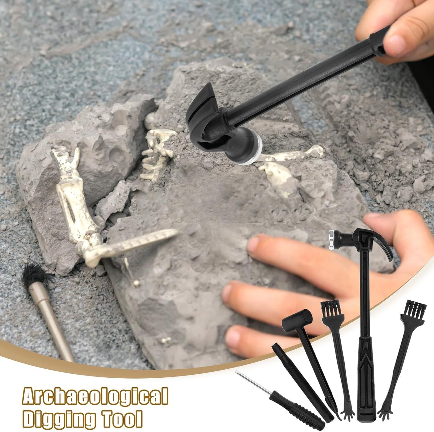 Kit de herramientas excavación arqueológica