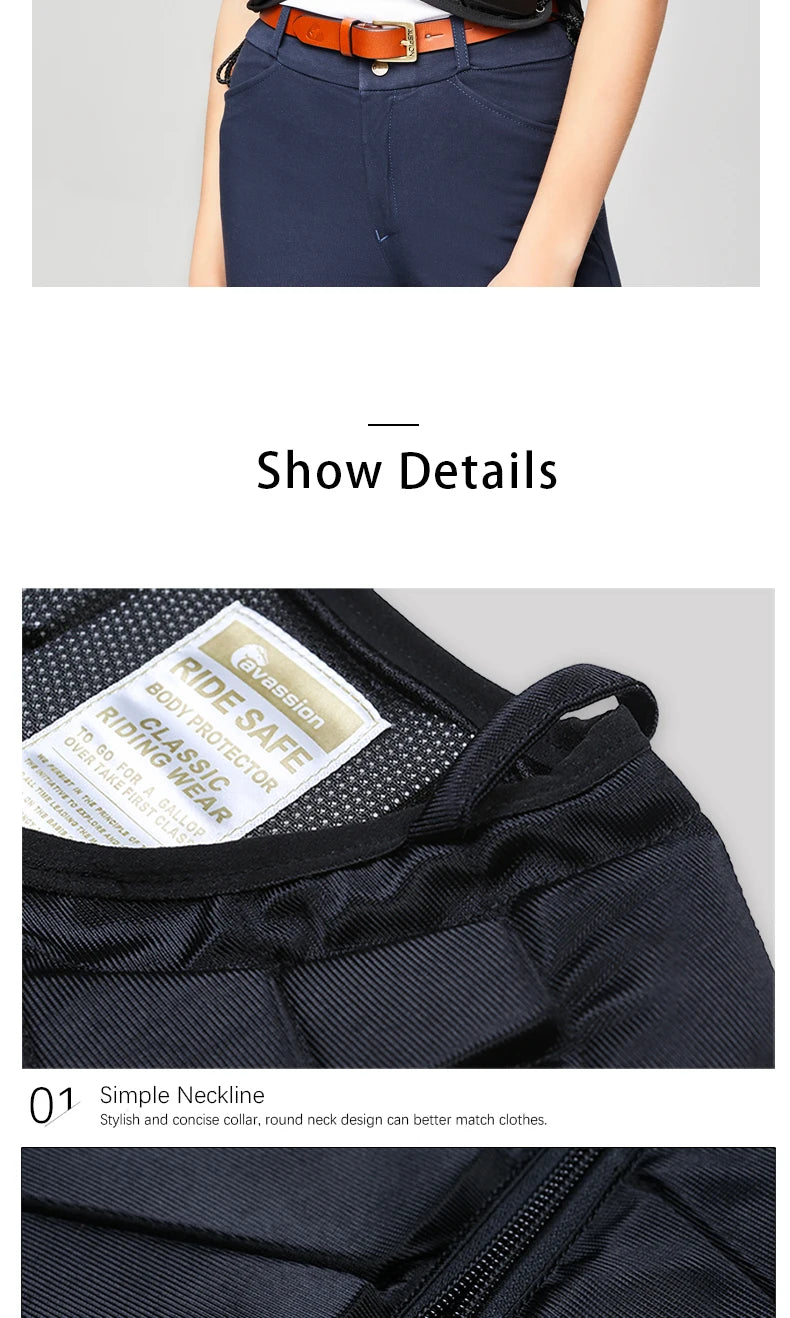 EquiShield Pro – Chaleco Unisex de Equitación