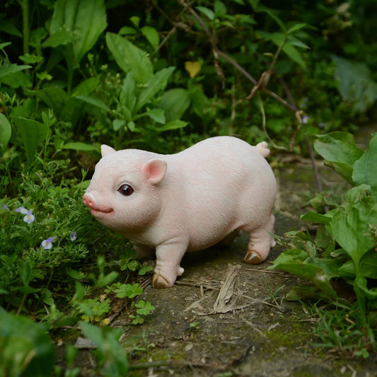 Mini Figuras de Cerdos Graciosos – Colección Animalística | Esculturas de Animales Únicas
