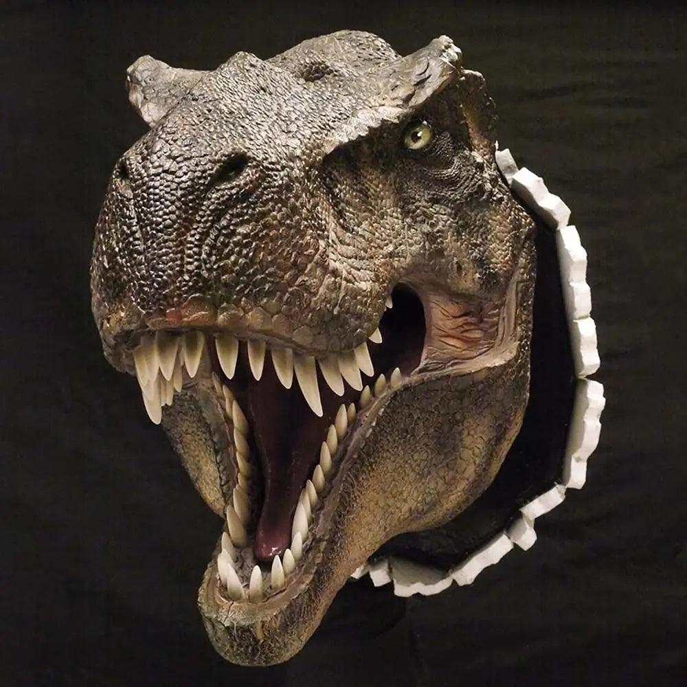 Raptor Breakout™ – Dinosaurio 3D de Resina para Pared (Exclusivo AnimalArtBuy®)