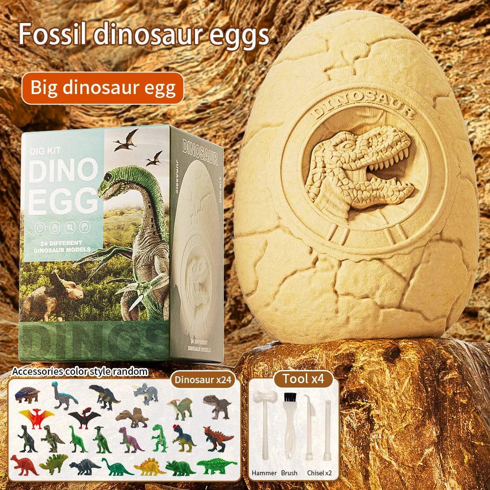 🦕 Kit Excavación Huevos de Dinosaurio para Niños – Colección Paleontología | Animalartbuy