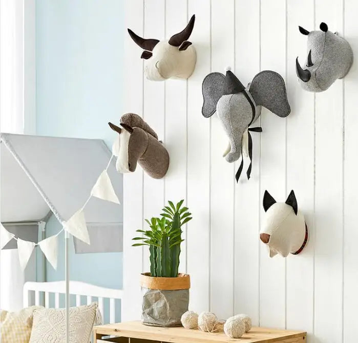 Decoración Infantil Animales - Colgantes Pared Habitación Niños