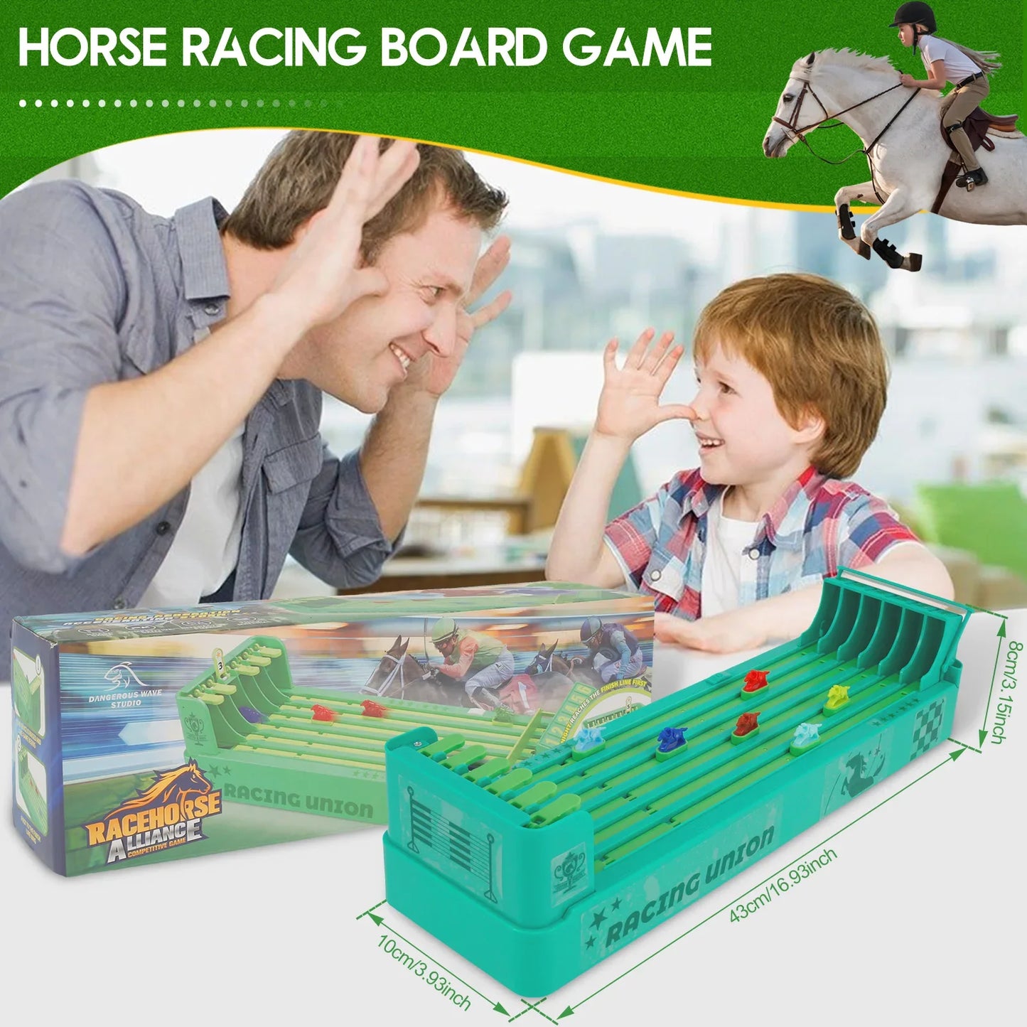 EquiRace Kids – Juego Infantil de Carreras de Caballos | Animal Art