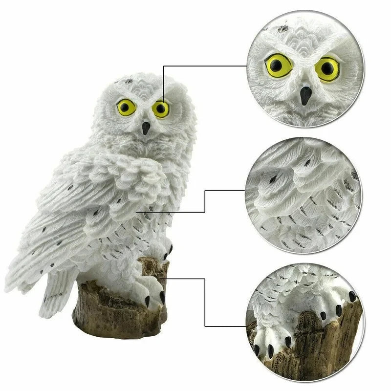 OwlLight - Lámpara Solar de Búho para Jardín y Terraza