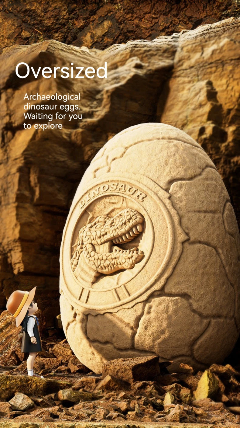🦕 Kit Excavación Huevos de Dinosaurio para Niños – Colección Paleontología | Animalartbuy