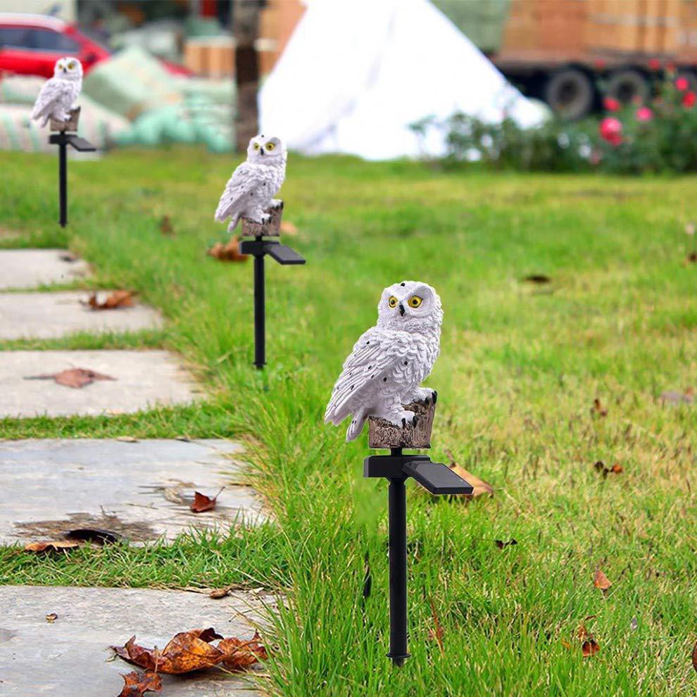 OwlLight - Lámpara Solar de Búho para Jardín y Terraza