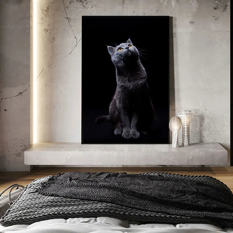 Sombras Salvajes – Colección en Blanco & Negro By Animal Art