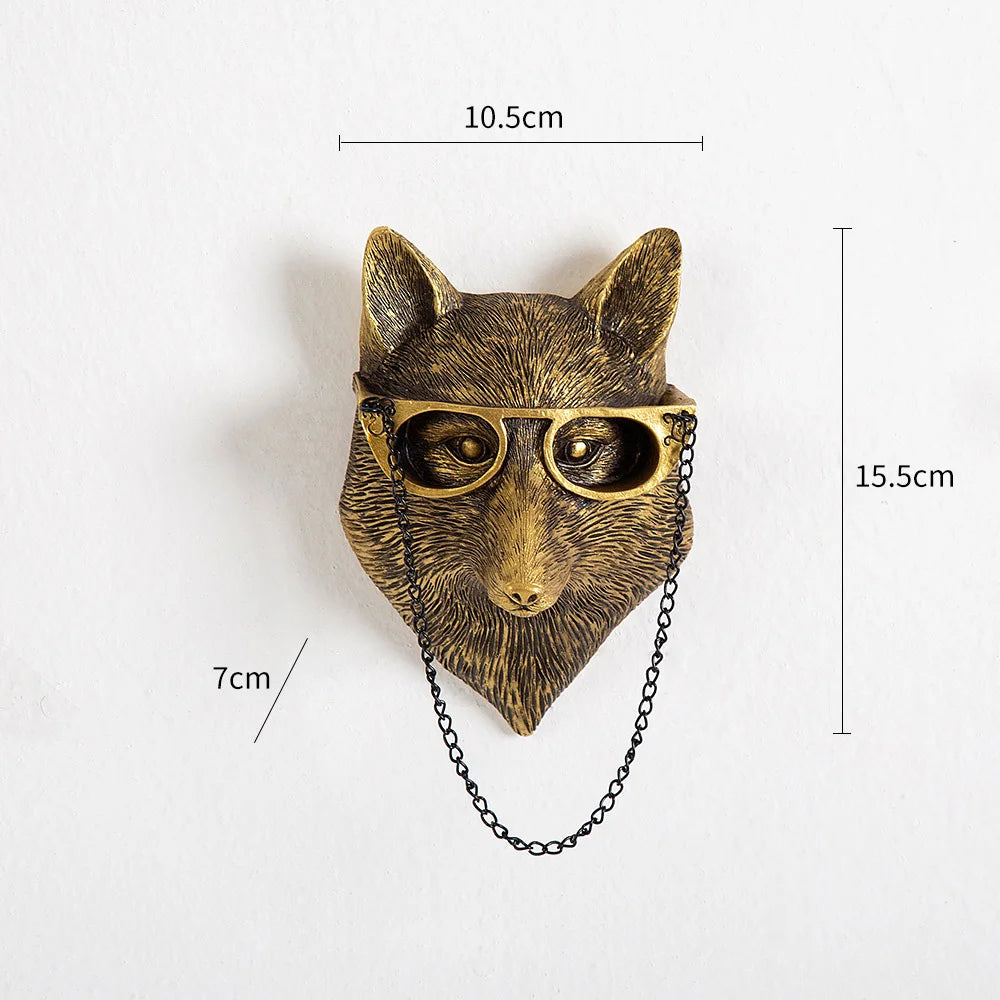 Nordic Wise Animals™ – Colección Exclusiva de Esculturas de Pared AnimalArtBuy®