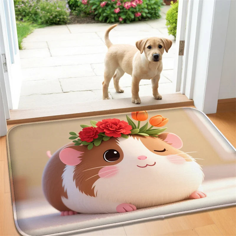 Felpudo Decorativo con Estampados de Yorkshire Terrier | Animal Home Collection