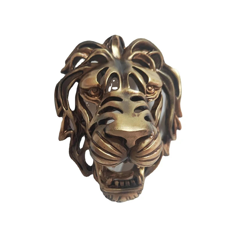 Lion Majesty™ – Escultura 3D en Metal para Pared (Edición Exclusiva AnimalArtBuy®)
