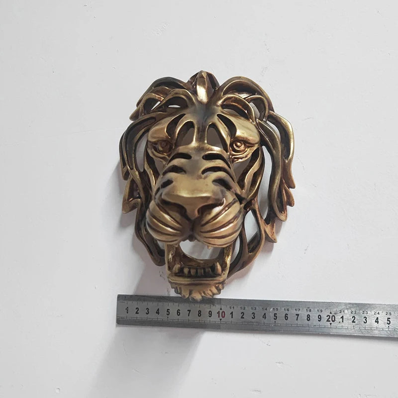 Lion Majesty™ – Escultura 3D en Metal para Pared (Edición Exclusiva AnimalArtBuy®)