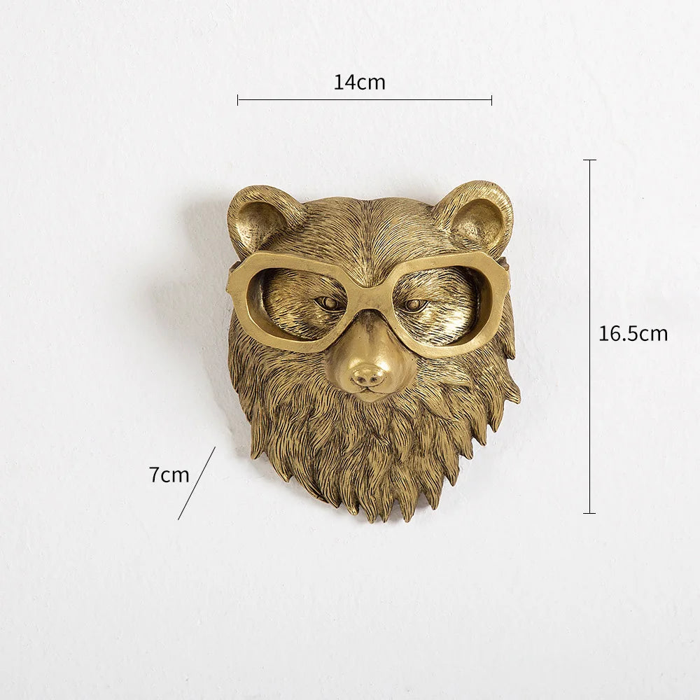Nordic Wise Animals™ – Colección Exclusiva de Esculturas de Pared AnimalArtBuy®