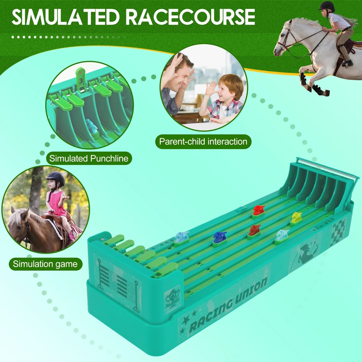 EquiRace Kids – Juego Infantil de Carreras de Caballos | Animal Art