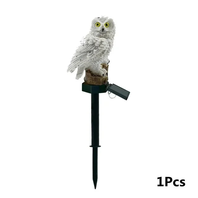 OwlLight - Lámpara Solar de Búho para Jardín y Terraza