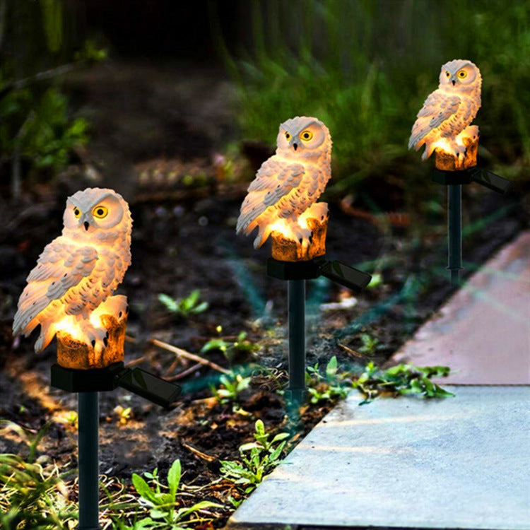 OwlLight - Lámpara Solar de Búho para Jardín y Terraza