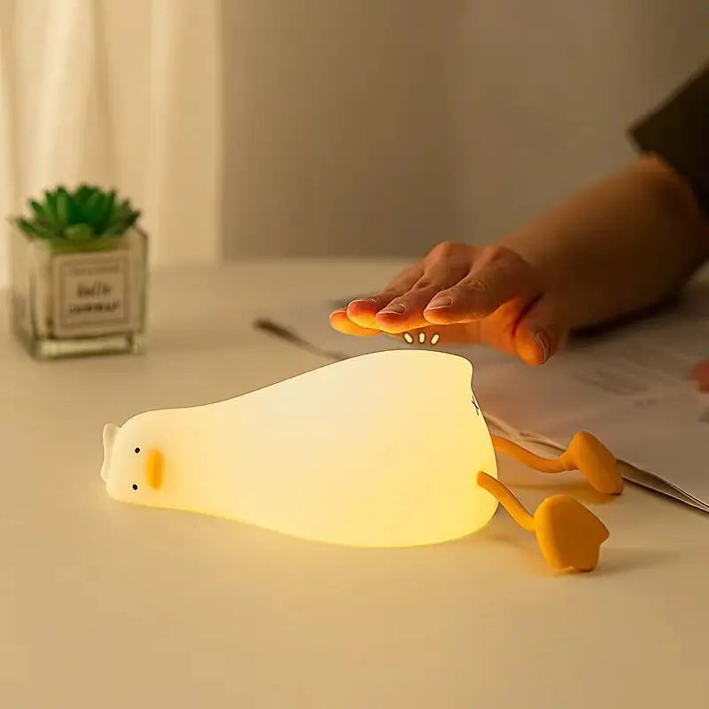 Lámpara Nocturna Panda | Luz de Noche USB Recargable Animal Cute