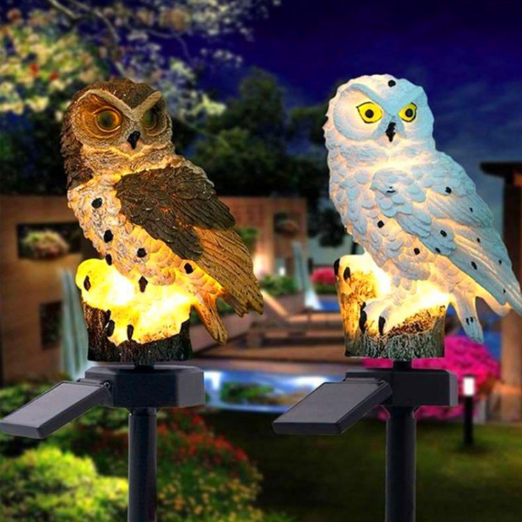 OwlLight - Lámpara Solar de Búho para Jardín y Terraza