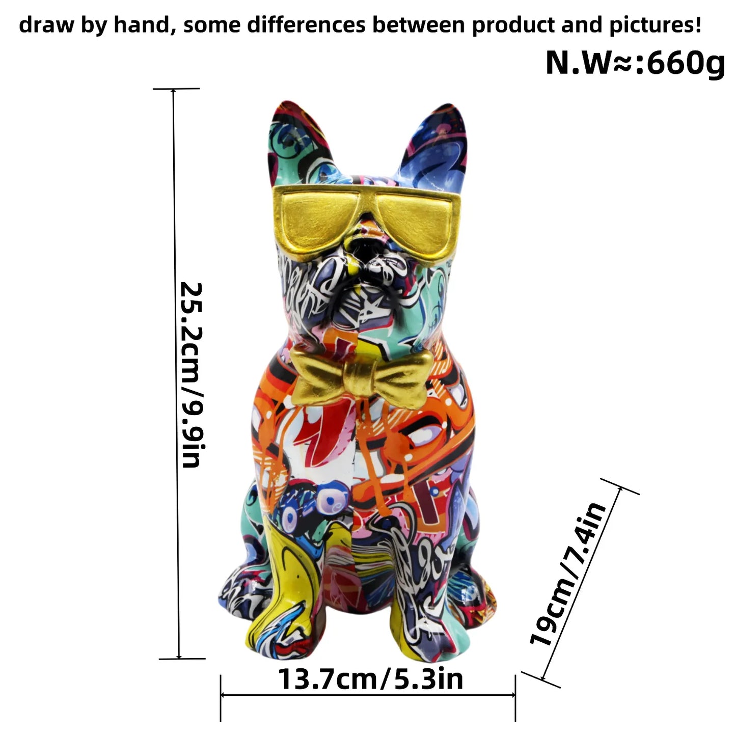 Bulldog Pop Élite – Escultura Urbana