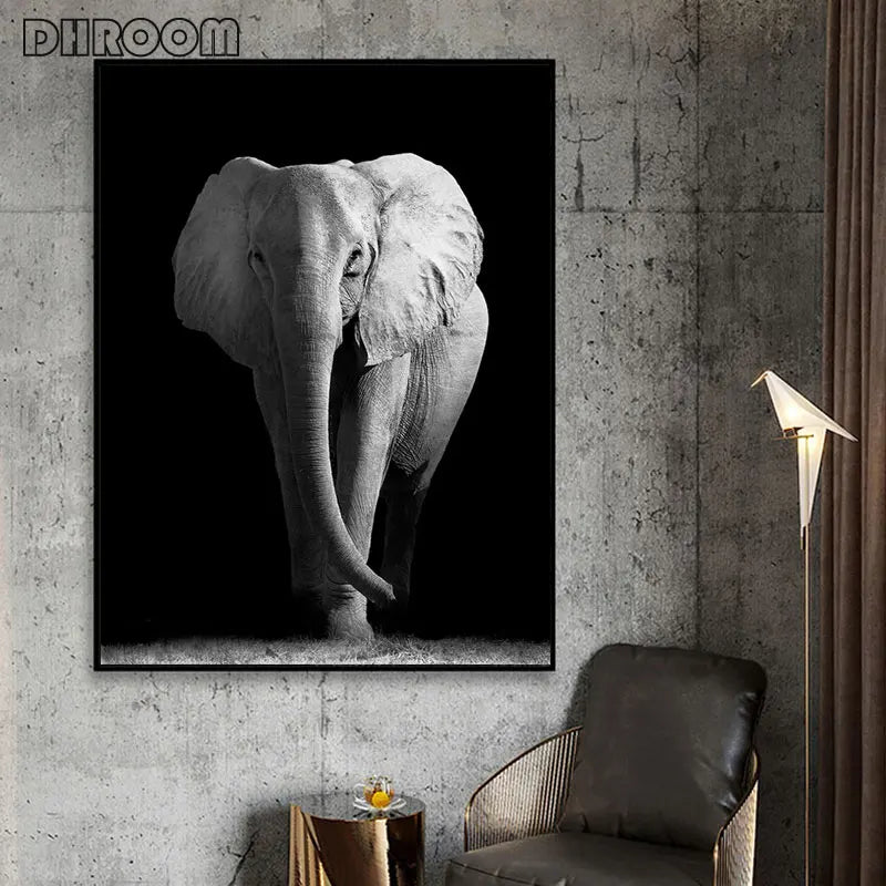 Sombras Salvajes – Colección en Blanco & Negro By Animal Art