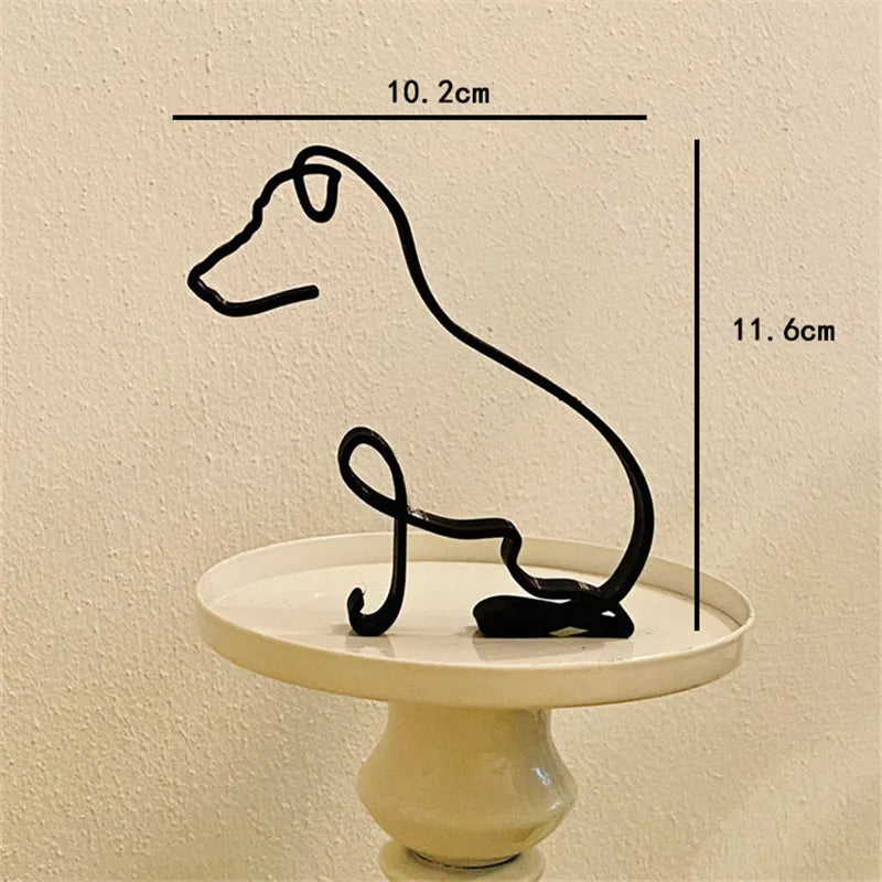Canis Artis™ – Escultura Metálica Forjada a Mano