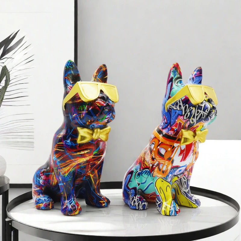 Bulldog Pop Élite – Escultura Urbana