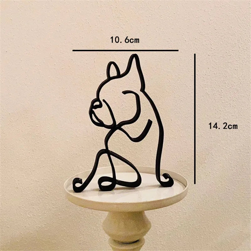 Canis Artis™ – Escultura Metálica Forjada a Mano