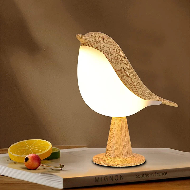 BirdLight - Lámpara LED Nórdica en Forma de Pájaro con Sensor Táctil