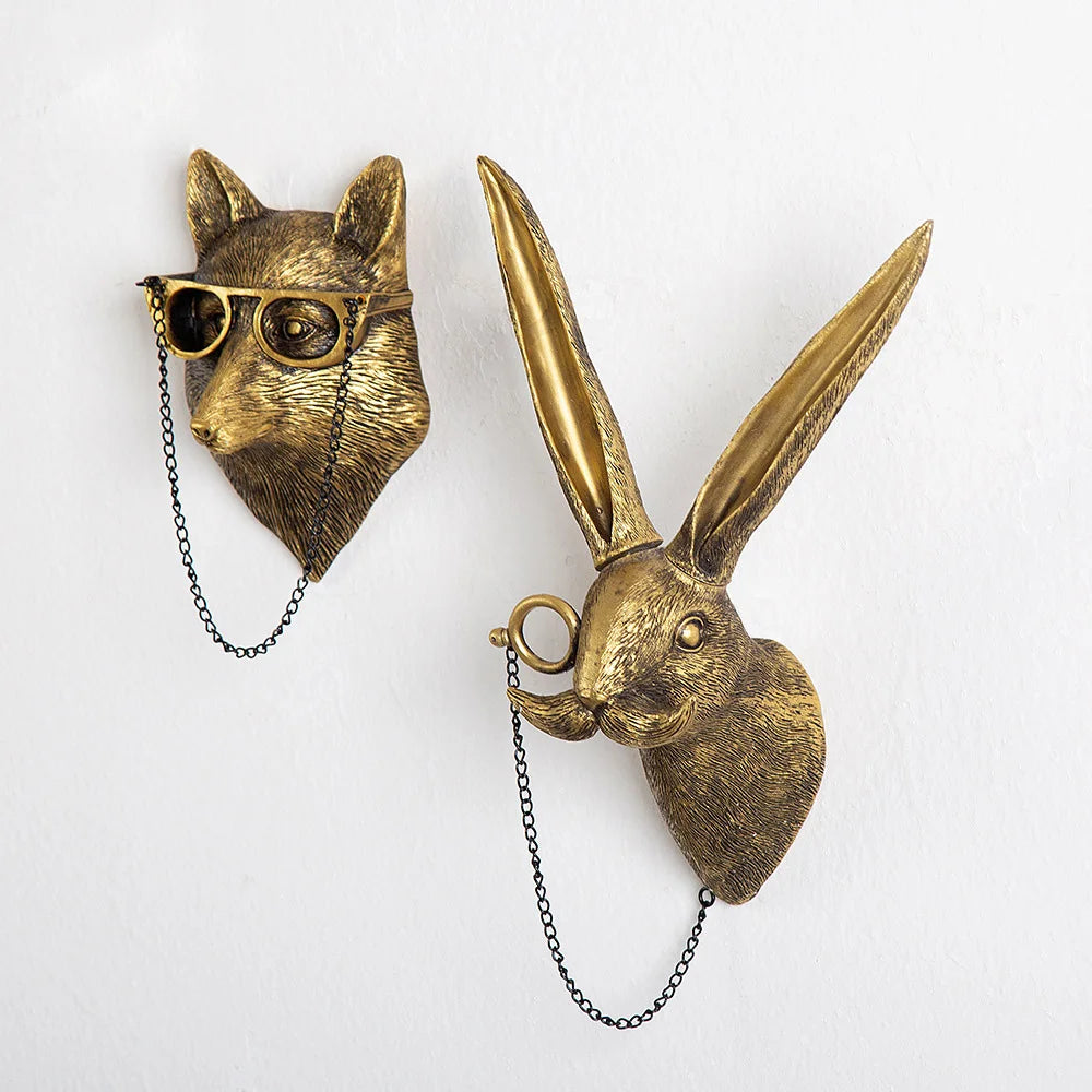 Nordic Wise Animals™ – Colección Exclusiva de Esculturas de Pared AnimalArtBuy®
