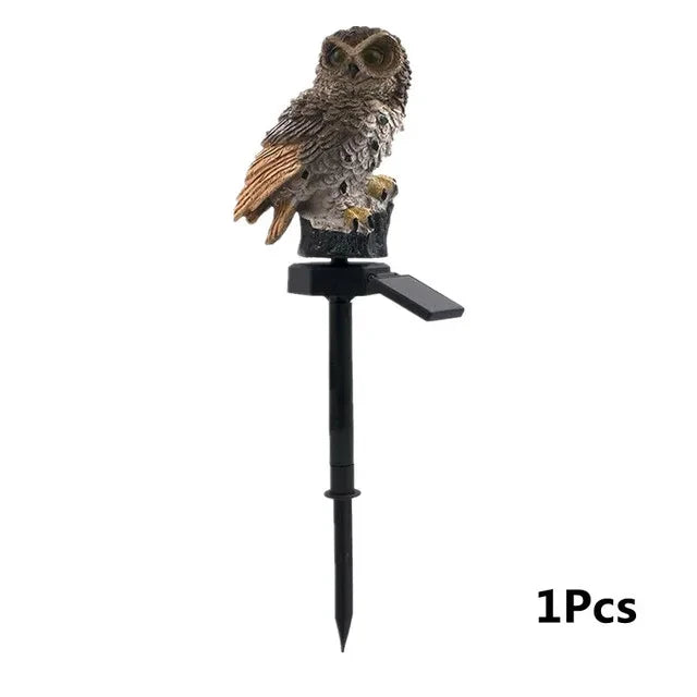 OwlLight - Lámpara Solar de Búho para Jardín y Terraza