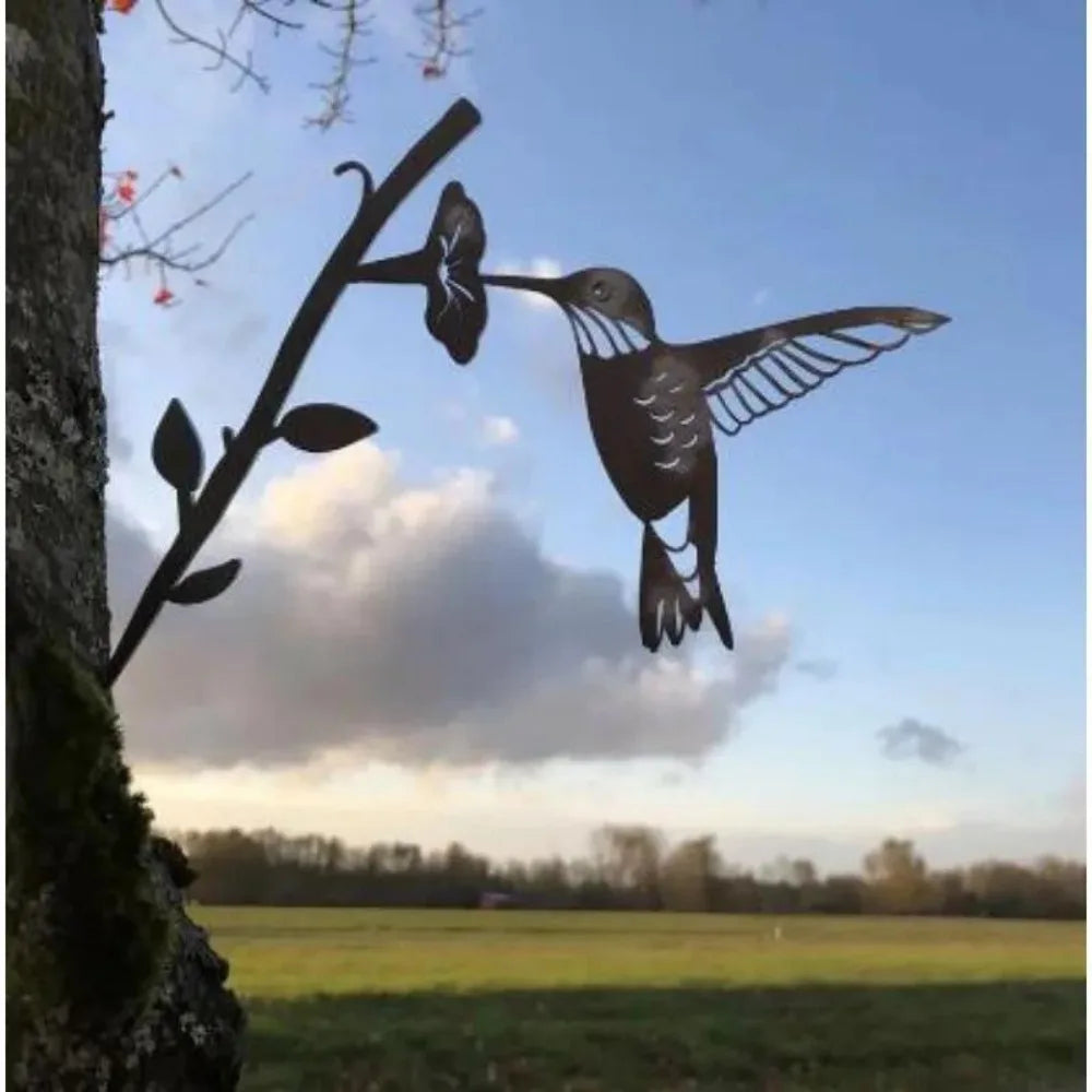 Silueta de Pájaros en Vuelo – Escultura de Metal 3D By Animal Art