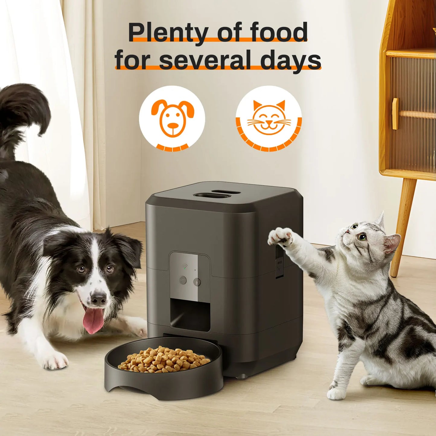 SmartBowl Flow™ | Dispensador de alimento electrónico para mascotas