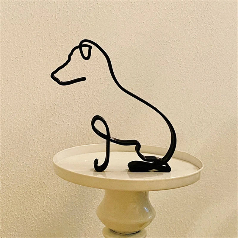 Canis Artis™ – Escultura Metálica Forjada a Mano