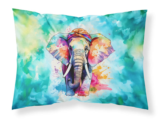 Funda de Almohada | Elefante Hippie - Arte Bohemio Dormitorio