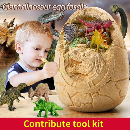 Kit Excavación Huevos de Dinosaurio para Niños – Colección Paleontología | Animalartbuy