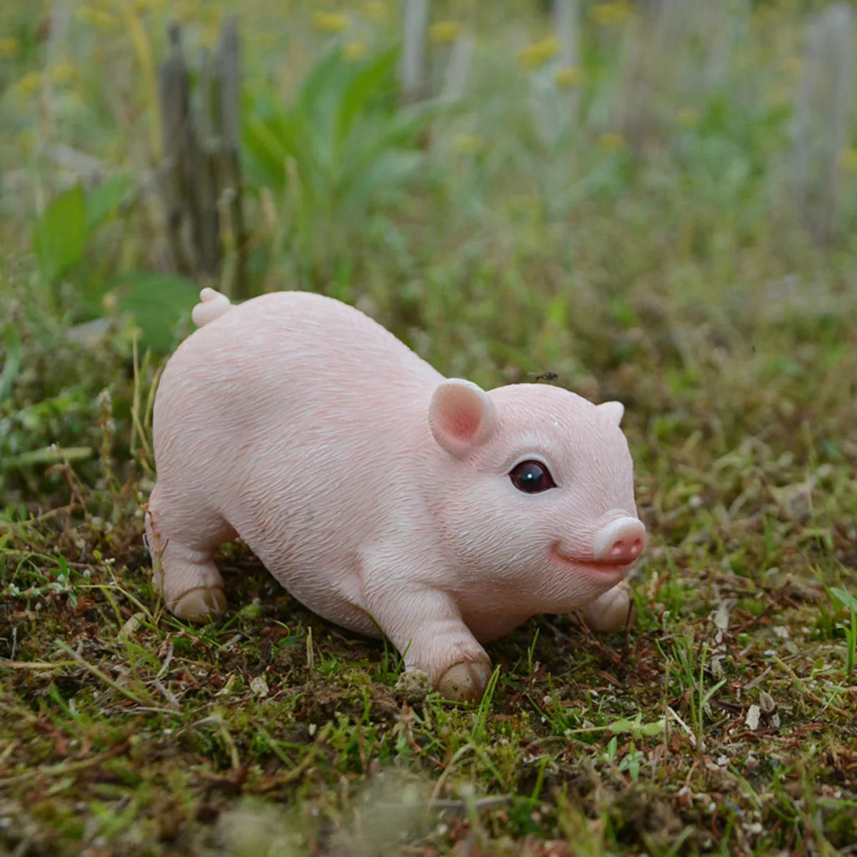 Mini Figuras de Cerdos Graciosos – Colección Animalística | Esculturas de Animales Únicas