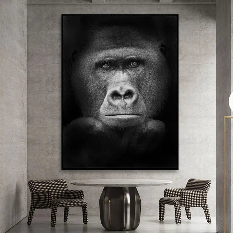 Sombras Salvajes – Colección en Blanco & Negro By Animal Art