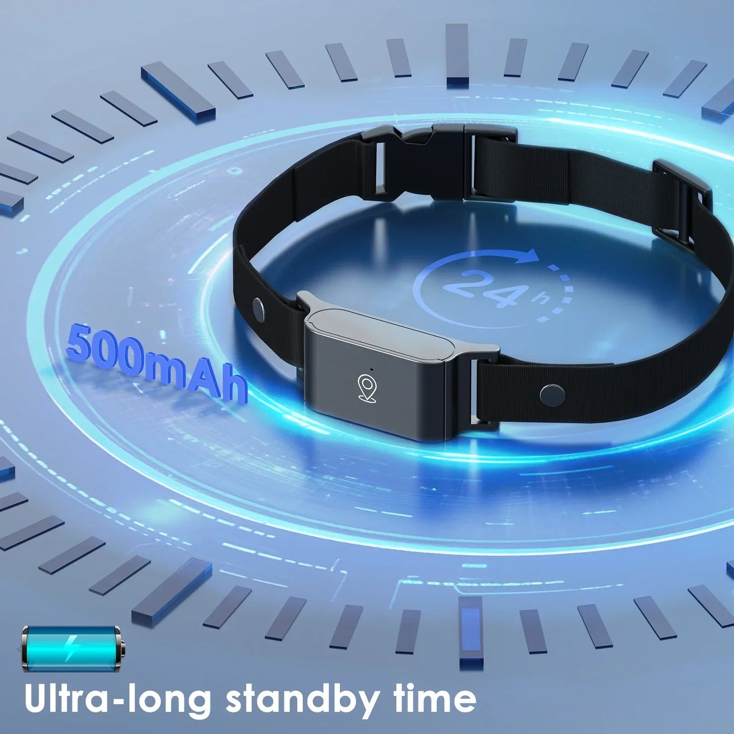 Collar GPS Inteligente 4G para Mascotas | Localización en Tiempo Real y Diseño Premium