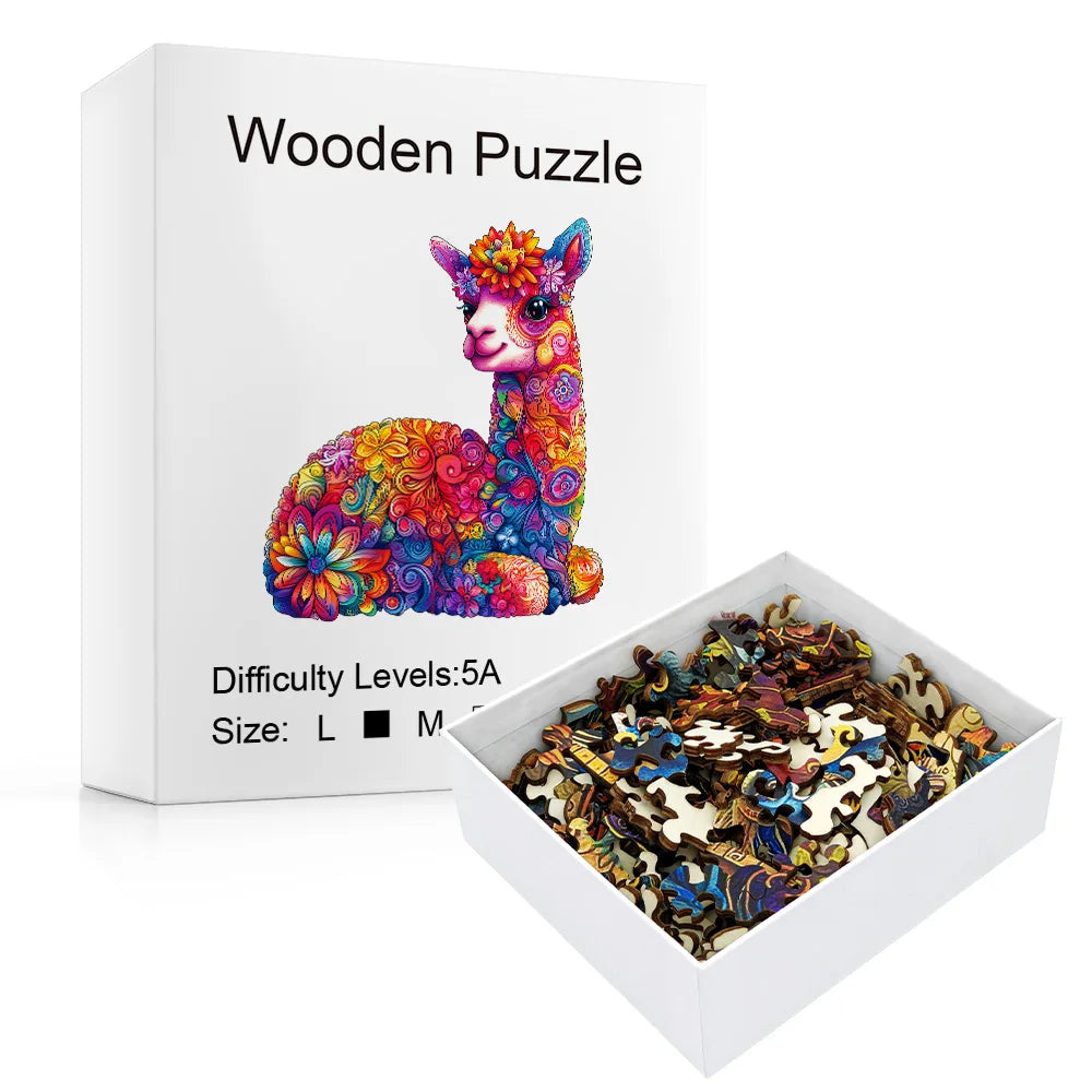 Puzzle 3D Alpaca “Sueños de Colores