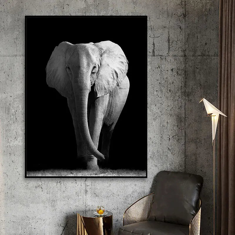 Sombras Salvajes – Colección en Blanco & Negro By Animal Art