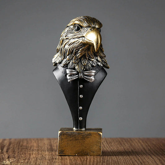 Escultura Águila Decorativa - Arte Animal Moderno para Hogar y Oficina