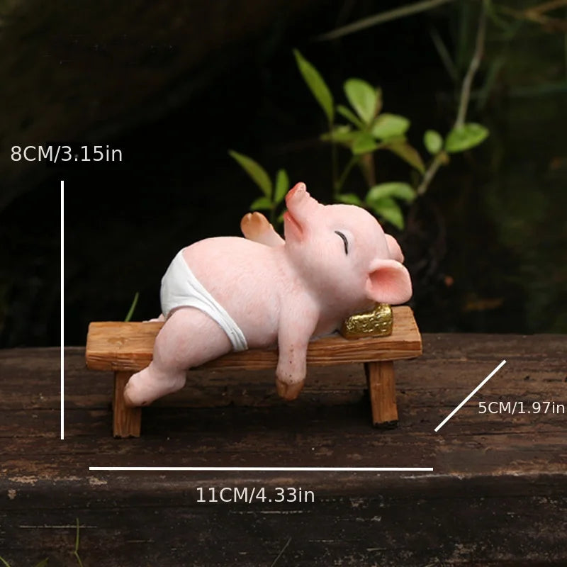 Mini Figuras de Cerdos Graciosos - Colección Animalística
