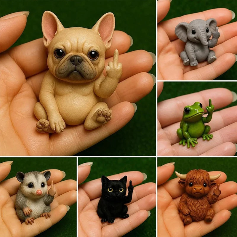 Mini Rebel Pet - Estatua Irreverente Edición Limitada