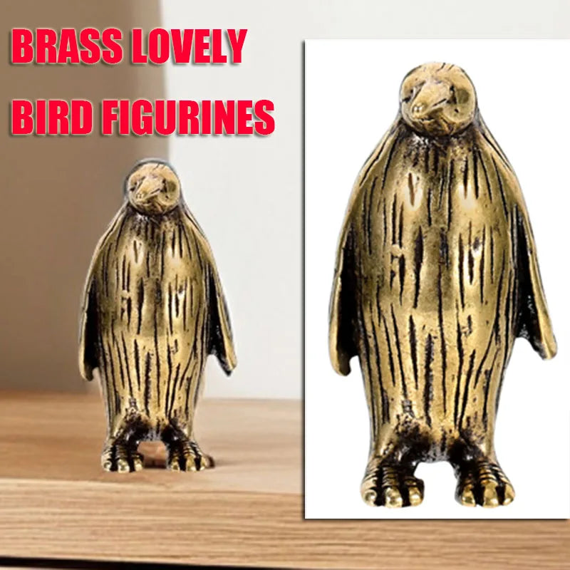 Pingüino de colección – Elegancia polar en miniatura | Animalium Laton Art