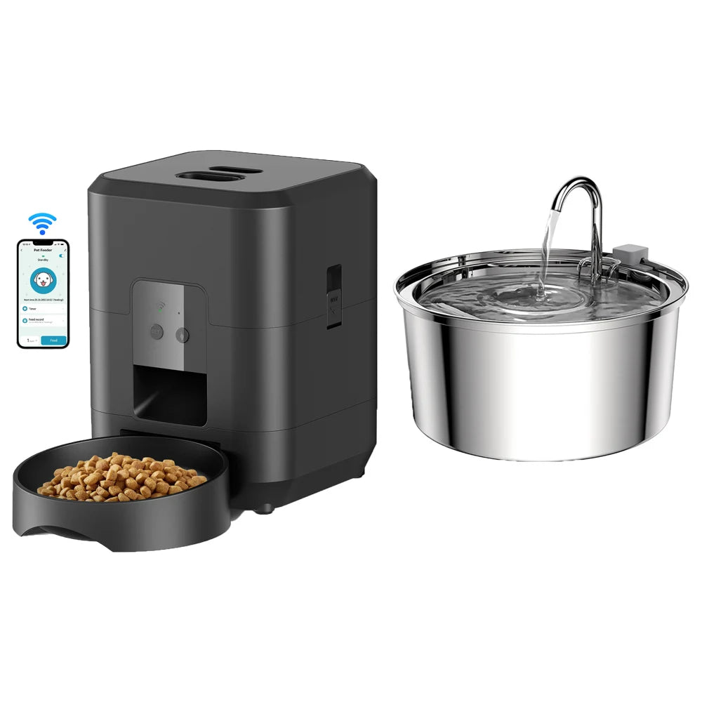 SmartBowl Flow™ | Dispensador de comida electrónico para mascotas